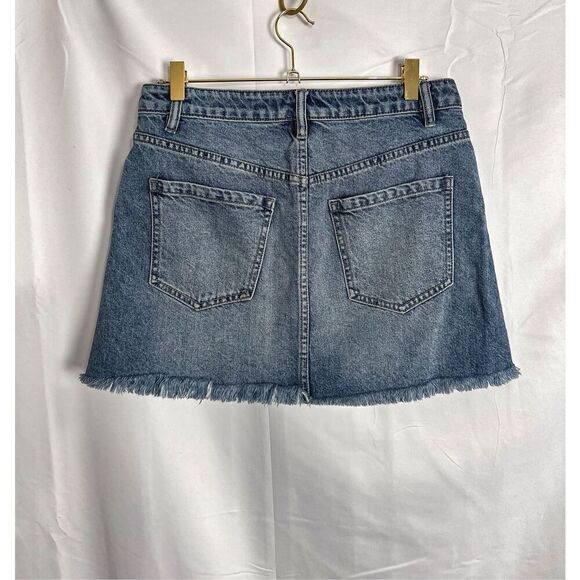 Free People Denim Mini Skirt - Picture 8 of 12